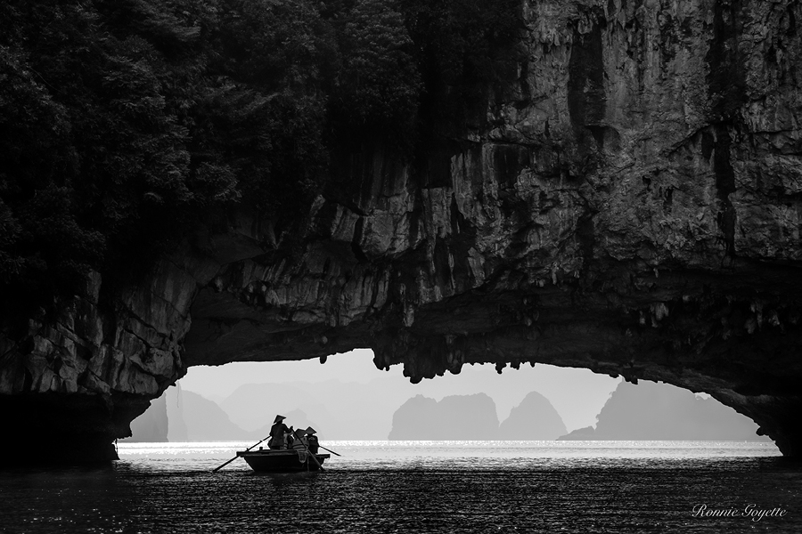 Rowing Ha Long Bay, Ronnie Goyette