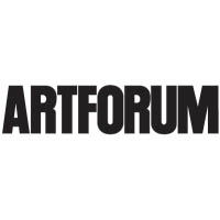 ARTFORUM logo black text on white background