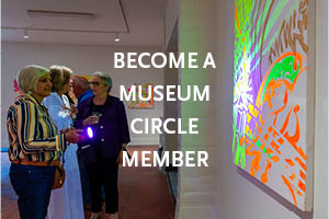 People in a museum gallery