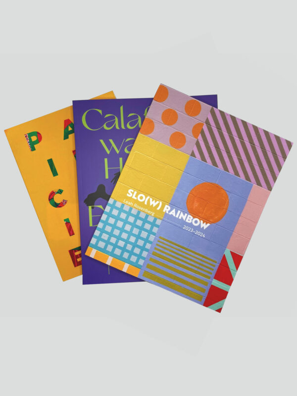 Three catalogs for SLOMA's mural projects 2021-2023
