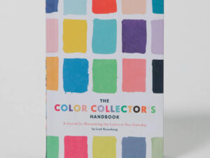 Small book with blocks of color on the cover