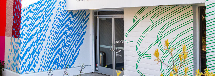 SLOMA's mission plaza entrance